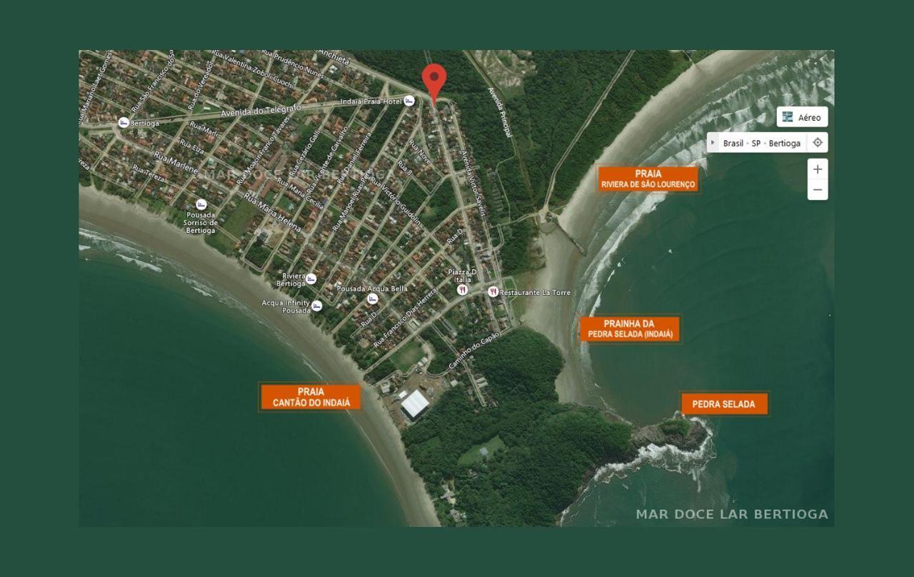 Апартаменти Espaco Mar Doce Lar - Praia Indaia E Riviera Бертіога Екстер'єр фото